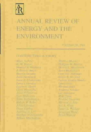 Annual Review of Energy and the Environment : 2001 image number 0