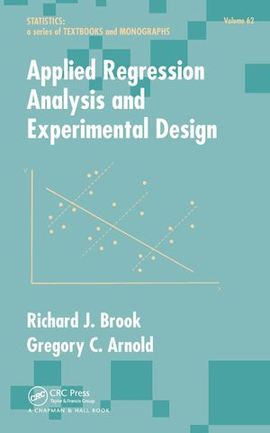Applied Regression Analysis and Experimental Design image number 0