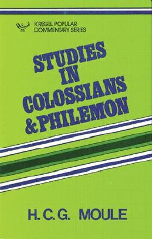 Studies in Colossians & Philemon image number 0