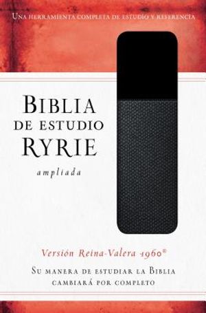 Biblia de Estudio Ryrie Ampliada: Duo-Tono Negor Con &Iacute;ndice image number 0