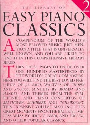 Library of Easy Piano Classics 2 image number 0