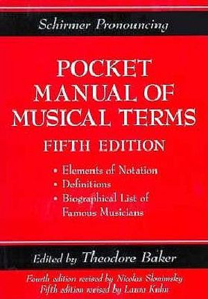 Pocket Manual of Musical Terms image number 0