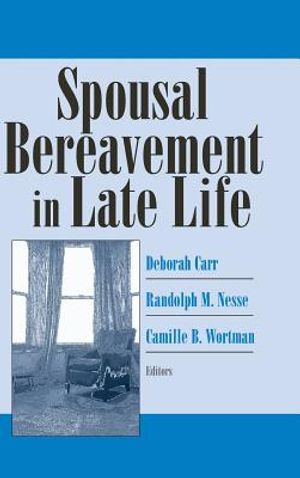 Spousal Bereavement in Late Life image number 0