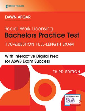 Social Work Licensing Bachelors Practice Test: 170-Question Full-Length Exam image number 0