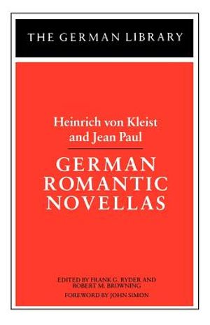 German Romantic Novellas: Heinrich Von Kleist and Jean Paul image number 0