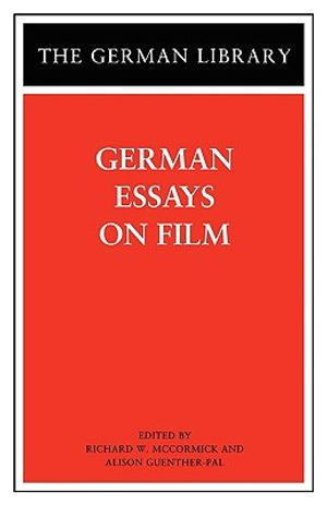 German Essays on Film image number 0