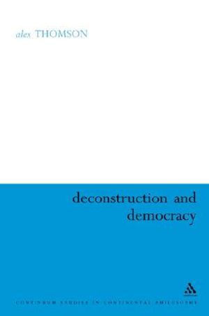 Deconstruction and Democracy image number 0