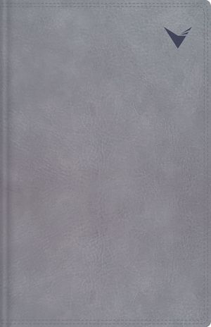 Biblia de Estudio Nbla, Leathersoft, Gris, Interior a DOS Colores image number 0