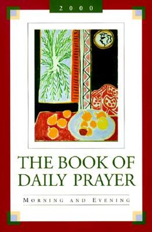 The Book of Daily Prayer: Morning and Evening, 2000 image number 0