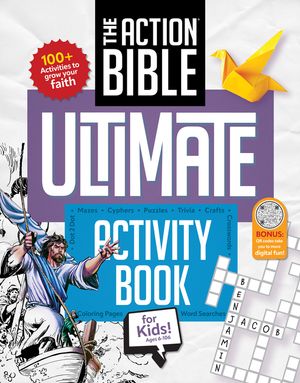 The Action Bible Ultimate Activity Book for Kids image number 0