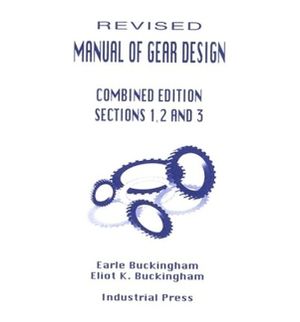Manual of Gear Design (Revised) Combined Edition, Volumes 1, 2 and 3, 3 image number 0