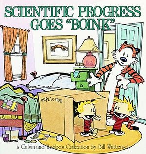 Scientific Progress Goes Boink, 9: A Calvin and Hobbes Collection image number 0