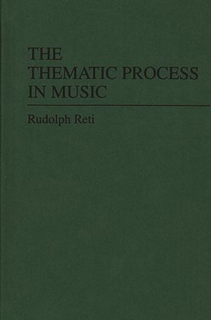 The Thematic Process in Music. image number 0
