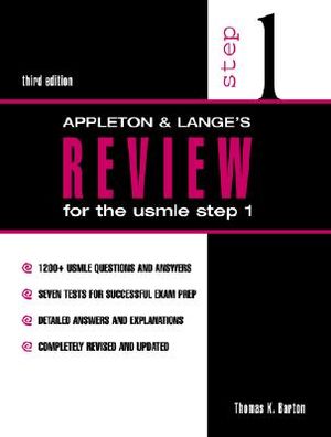 Appleton and Lange's Review for the USMLE Step 1 [With Disk] image number 0