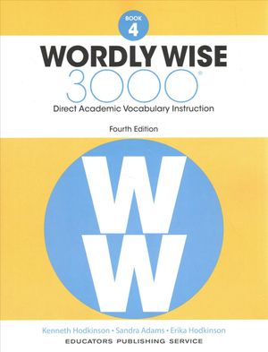 Wordly Wise, Book 4 : 3000 Direct Academic Vocabulary Instruction image number 0