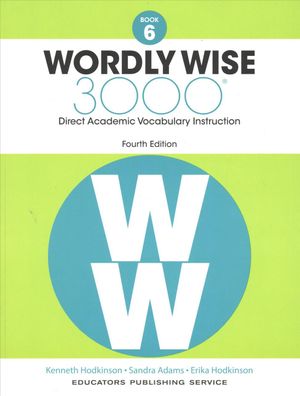 Wordly Wise 3000, Book 6 : Direct Academic Vocabulary Instruction image number 0