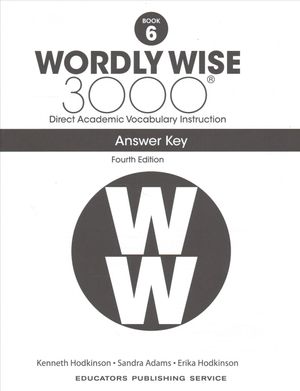 Wordly Wise 3000 Book 6 : Direct Academic Vocabulary Instruction image number 0