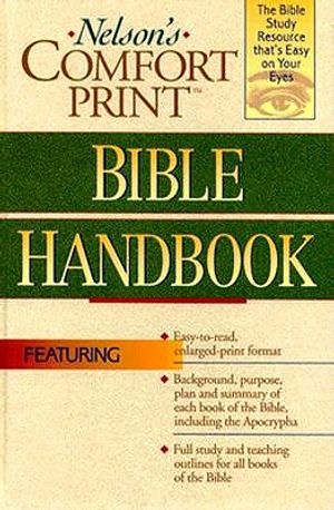 Nelson's Comfort Print Bible Handbook image number 0