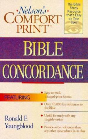 Nelson's Comfort Print Bible Concordance image number 0