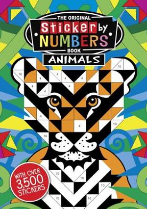 The Original Sticker by Numbers Book: Animals image number 0