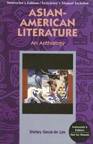 Asian-American Literature: An Anthology image number 0