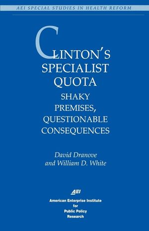 Clinton's Specialist Quota: Shaky Premises, Questionable Consequences image number 0