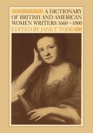 A Dictionary of British and American Women Writers 1660-1800 image number 0