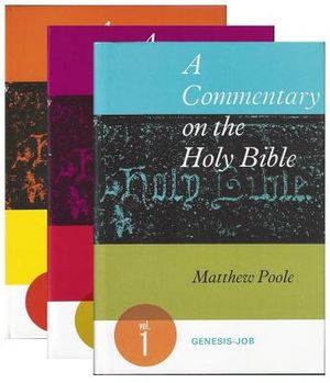 Poole Commentary on the Holy Bible Three Volume Set image number 0