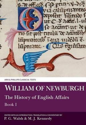 William of Newburgh: The History of English Affairs: Book 1 image number 0