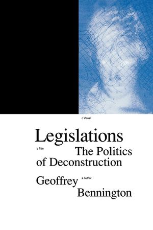 Legislations: The Politics of Deconstruction image number 0