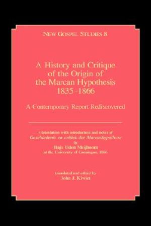 Origin of the Marcan Hypothesis image number 0