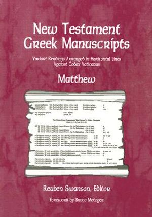 New Testament Greek Manuscripts: Matthew image number 0