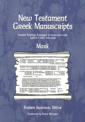 New Testament Greek Manuscripts: Mark image number 0