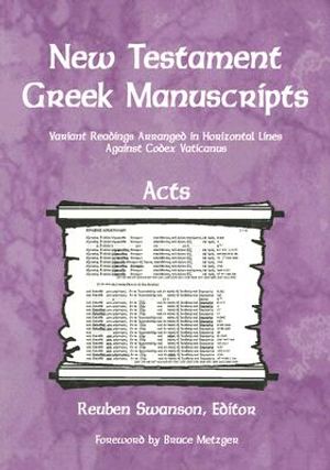 New Testament Greek Manuscripts: Acts image number 0