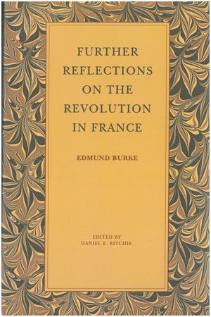 Further Reflections on the Revolution in France image number 0