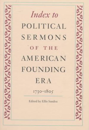 Index to Political Sermons of the American Founding Era 1730-1805 image number 0