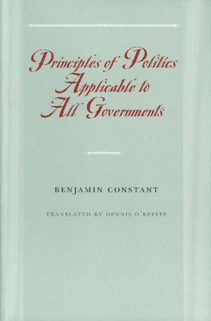 Principles of Politics Applicable to All Governments image number 0