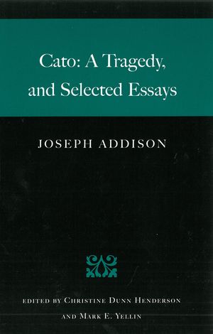 Cato: A Tragedy, and Selected Essays image number 0