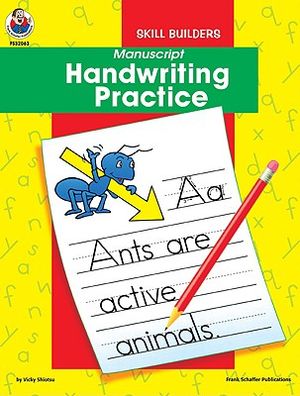 Manuscript Handwriting Practice Skill Builder image number 0