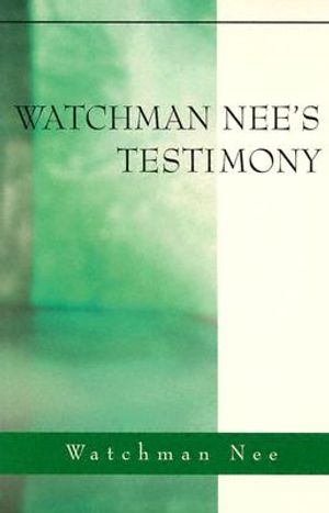 Watchman Nees Testimony: image number 0