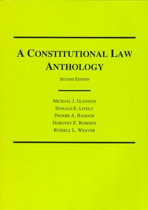 A Constitutional Law Anthology image number 0