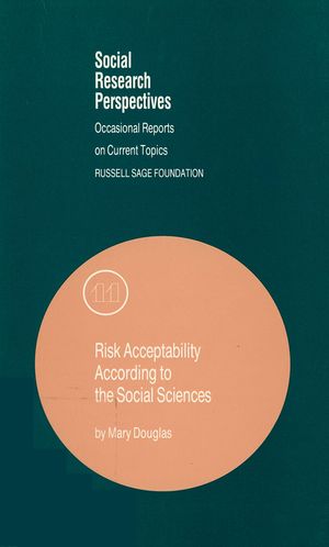 Risk Acceptability According to the Social Sciences image number 0