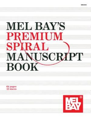 Mel Bay's Premium Spiral Manuscript Book image number 0