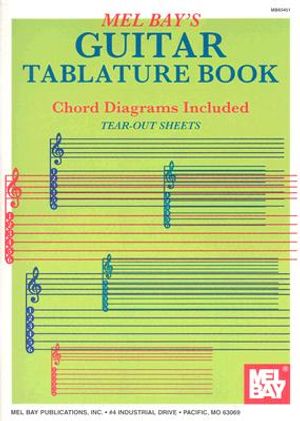 Guitar Tablature Book image number 0