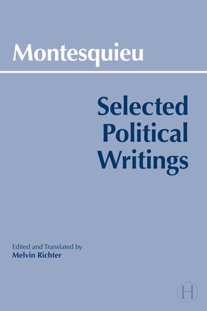 Montesquieu: Selected Political Writings image number 0