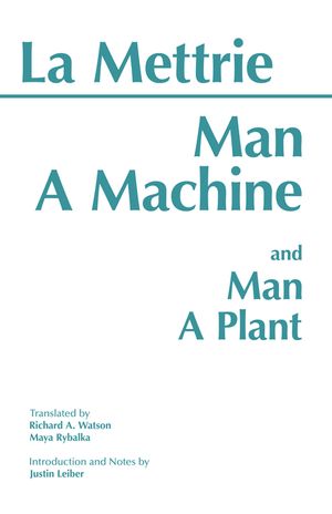Man a Machine and Man a Plant image number 0