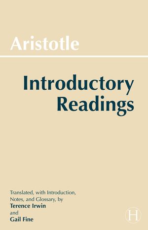 Aristotle: Introductory Readings image number 0