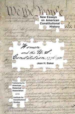 Women and the U.S. Constitution: 1776-1920 image number 0