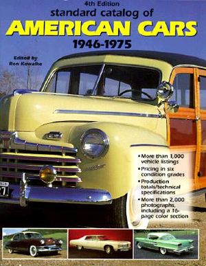 Standard Catalog of American Cars, 1946-75 image number 0