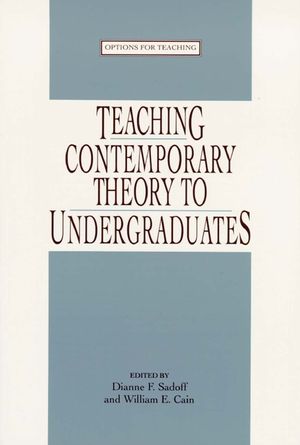 Teaching Contemporary Theory to Undergraduates image number 0